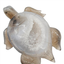 Load image into Gallery viewer, Druzy Agate Turtle # 125