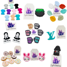 Load image into Gallery viewer, Beads - Silicone Focal Reduced to Clear