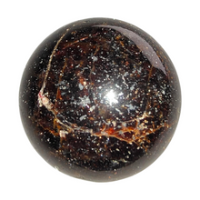 Load image into Gallery viewer, Garnet Sphere with Star # 117