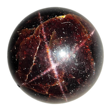 Load image into Gallery viewer, Garnet Sphere with Star # 12