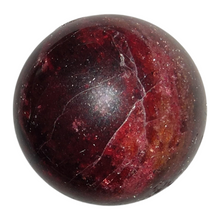 Load image into Gallery viewer, Garnet Sphere with Star # 177