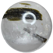 Load image into Gallery viewer, Green Tourmaline Sphere # 187