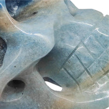 Load image into Gallery viewer, Trolleite Skull with Flying Dragon # 178