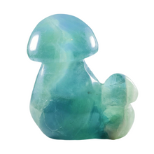 Load image into Gallery viewer, Blue Fluorite Double Mushroom # 159