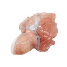 Load image into Gallery viewer, Pink Flower Agate Turtle # 199