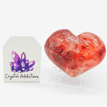 Load image into Gallery viewer, Fire Quartz Heart # 82