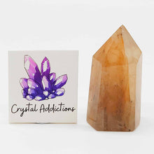 Load image into Gallery viewer, Dendritic Quartz + Golden Healer Point # 92