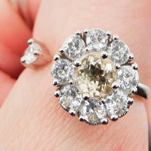 Load image into Gallery viewer, Adjustable Meditation Halo Spinning Rings