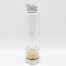 Load image into Gallery viewer, Citrine Chip Water Bottle