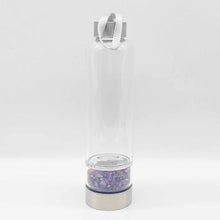 Load image into Gallery viewer, Amethyst Chip Water Bottle