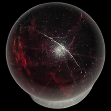 Load image into Gallery viewer, Garnet Sphere with Star # 46