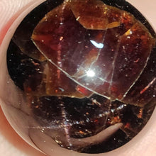 Load image into Gallery viewer, Garnet Sphere with Star # 24