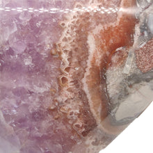 Load image into Gallery viewer, Amethyst + Mexican Agate Heart # 176