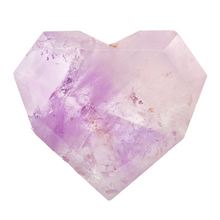Load image into Gallery viewer, Amethyst Faceted Heart # 144
