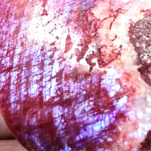 Load image into Gallery viewer, Red Moonstone Heart # 126