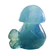 Load image into Gallery viewer, Blue Fluorite Double Mushroom # 151