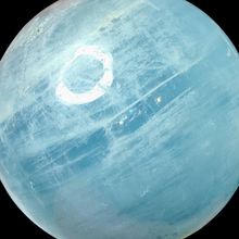 Load image into Gallery viewer, Aquamarine Mini Sphere # 135