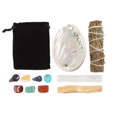 Load image into Gallery viewer, Divine Energy - Smudge & Stone Wellness Kit