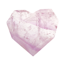 Load image into Gallery viewer, Amethyst Faceted Heart # 161