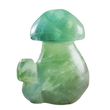 Load image into Gallery viewer, Blue Fluorite Double Mushroom # 139