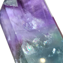 Load image into Gallery viewer, Rainbow Fluorite Point # 102