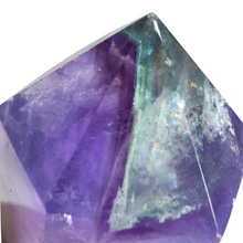 Load image into Gallery viewer, Rainbow Fluorite Point # 102