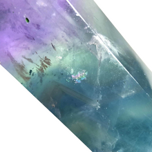 Load image into Gallery viewer, Rainbow Fluorite Point # 102