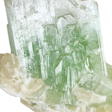 Load image into Gallery viewer, Green Apophyllite + Stilbite Cluster # 174