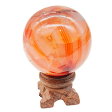 Load image into Gallery viewer, Carnelian Sphere # 94