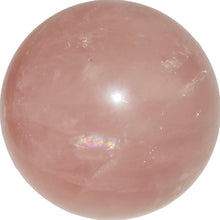 Load image into Gallery viewer, Rose Quartz Sphere + Star # 191