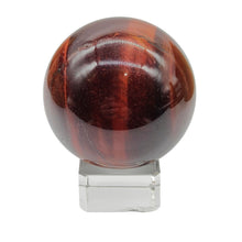 Load image into Gallery viewer, Red Tiger's Eye Sphere # 90