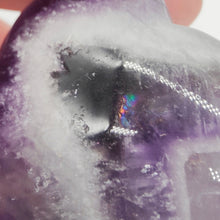 Load image into Gallery viewer, Chevron Amethyst Heart # 121
