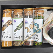 Load image into Gallery viewer, Charcoal Smudging Kit