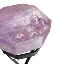 Load image into Gallery viewer, Amethyst Diamond + Stand # 121