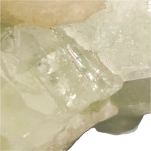 Load image into Gallery viewer, Green Apophyllite + Stilbite Cluster # 113