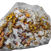 Load image into Gallery viewer, Rainbow Chalcopyrite Iceland Spar Specimen # 137