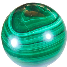Load image into Gallery viewer, Malachite Sphere # 63
