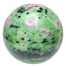 Load image into Gallery viewer, Ruby in Zoisite Sphere # 195