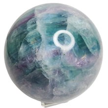 Load image into Gallery viewer, Rainbow Fluorite Sphere # 16