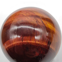 Load image into Gallery viewer, Red Tiger's Eye Sphere # 90