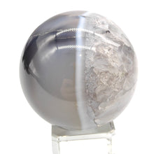 Load image into Gallery viewer, Black Agate Sphere # 197