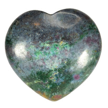 Load image into Gallery viewer, Ruby in Fuchsite & Kyanite Heart # 176