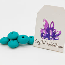 Load image into Gallery viewer, Beads - Silicone Plain Lentils 12mm