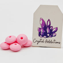 Load image into Gallery viewer, Beads - Silicone Plain Lentils 12mm