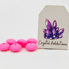 Load image into Gallery viewer, Beads - Silicone Plain Lentils 12mm