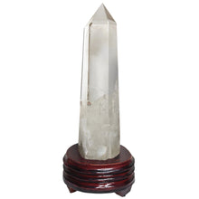 Load image into Gallery viewer, Clear Quartz + Smoky Quartz + Rutile Tower # 29