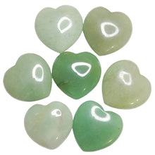 Load image into Gallery viewer, Green Aventurine Medium Hearts