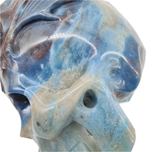 Load image into Gallery viewer, Trolleite Skull with Flying Dragon # 178