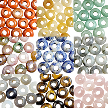 Load image into Gallery viewer, Crystal Donut Beads