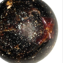 Load image into Gallery viewer, Garnet Sphere with Star # 123